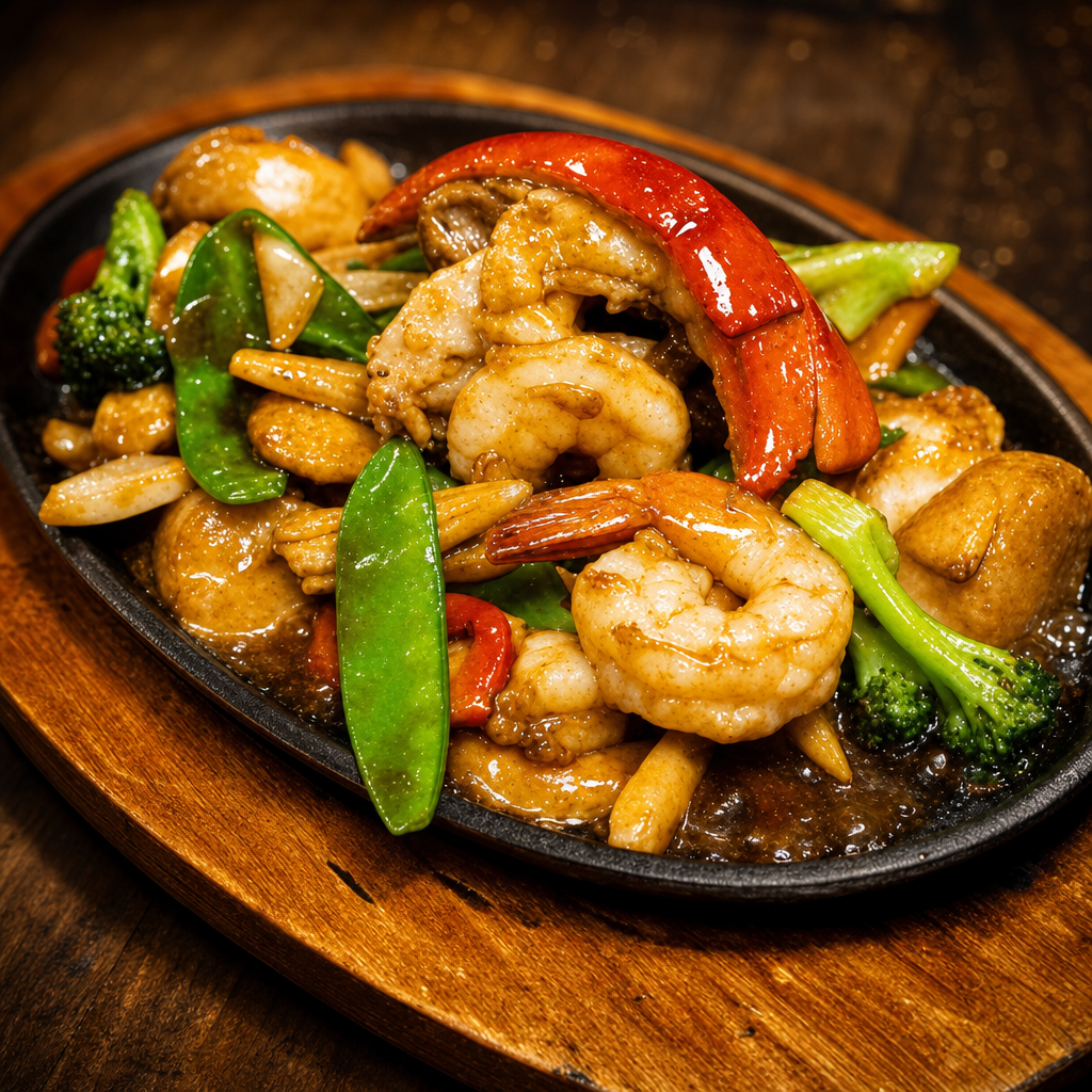 Seafood Deluxe.
