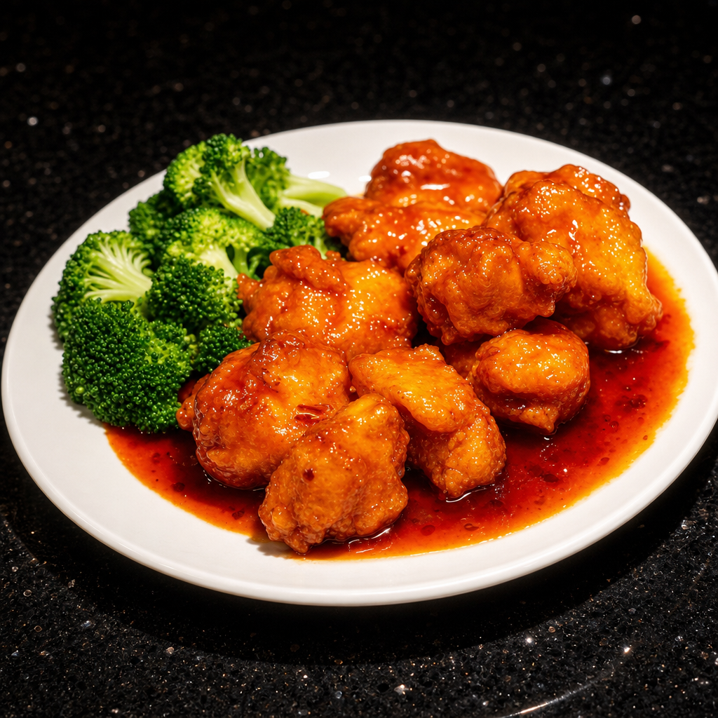 Orange Chicken.