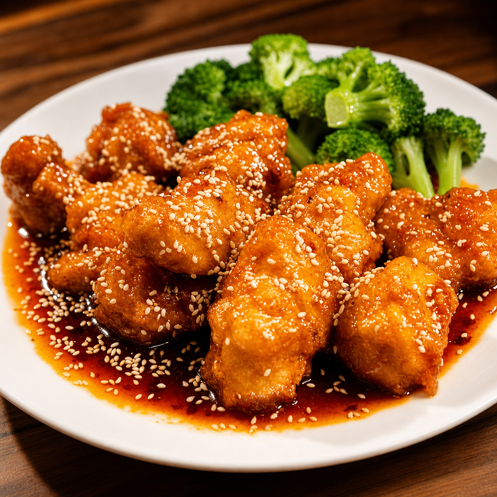 Sesame Chicken.