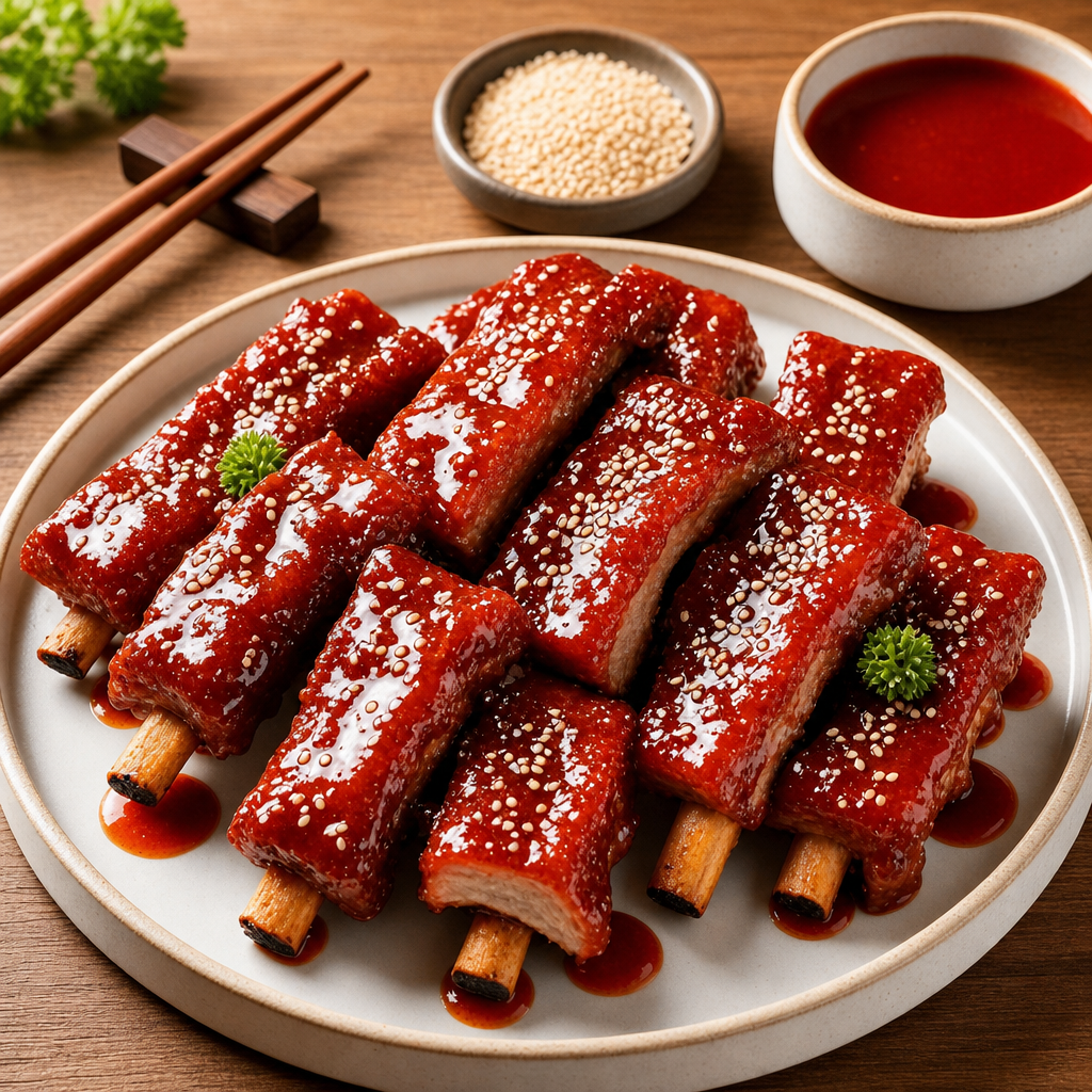 BBQ Bone-In Spare Ribs.