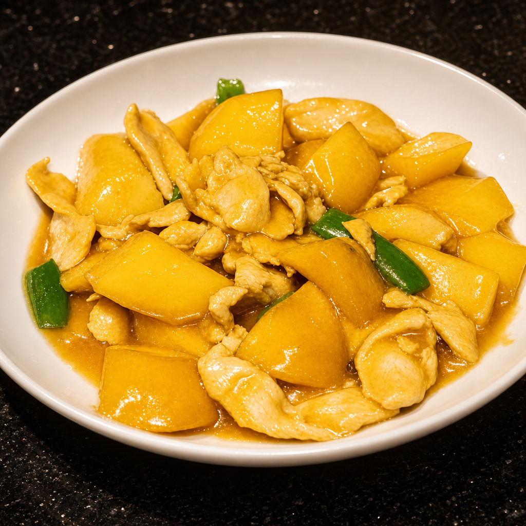 Mango Chicken (OR) Shrimp.