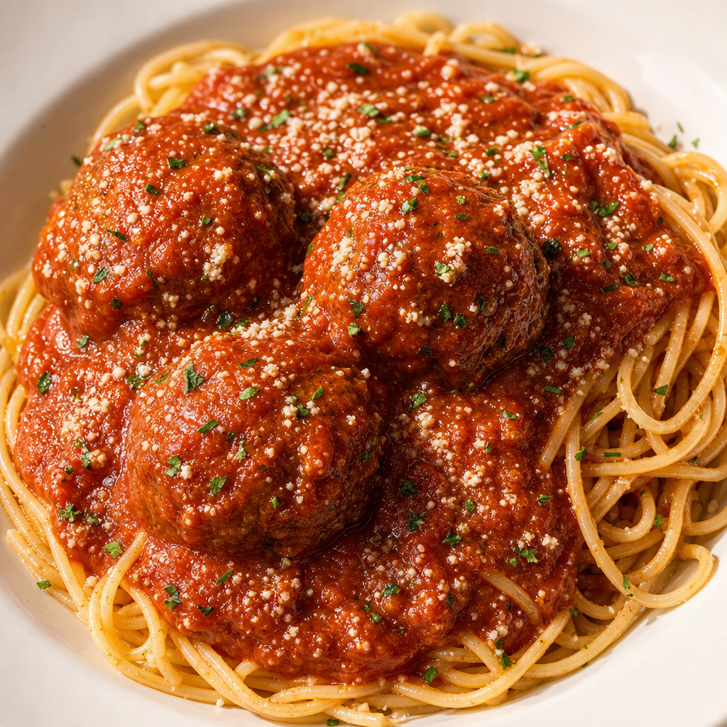 Spaghetti & Meatballs