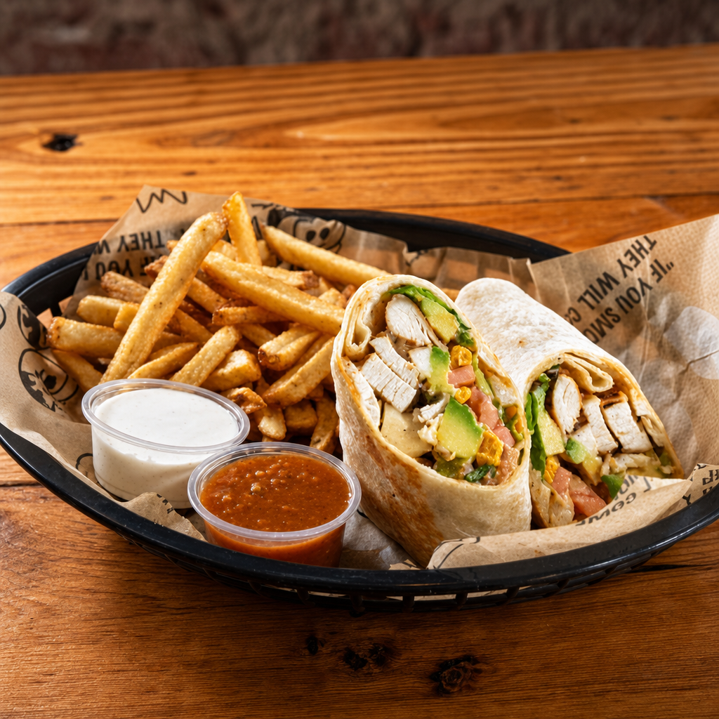 California Chicken Wrap.