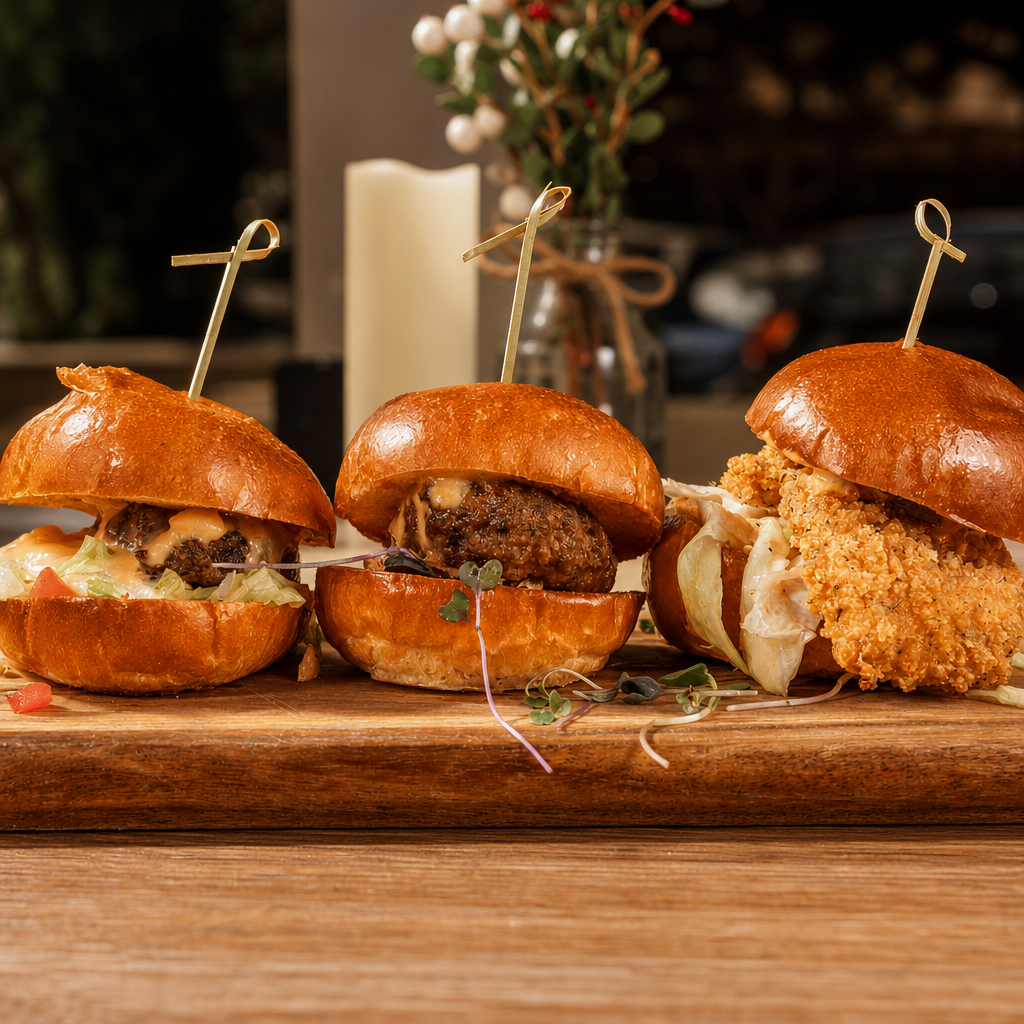 Trio Sliders.