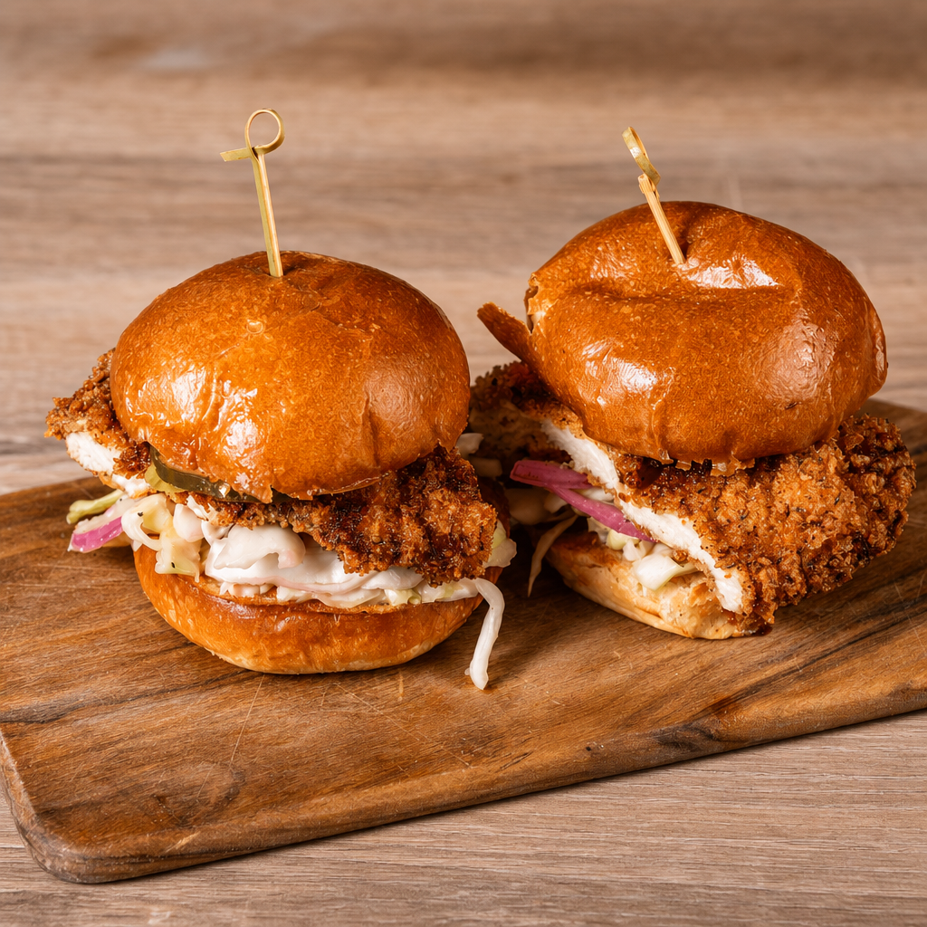Chicken Sliders.
