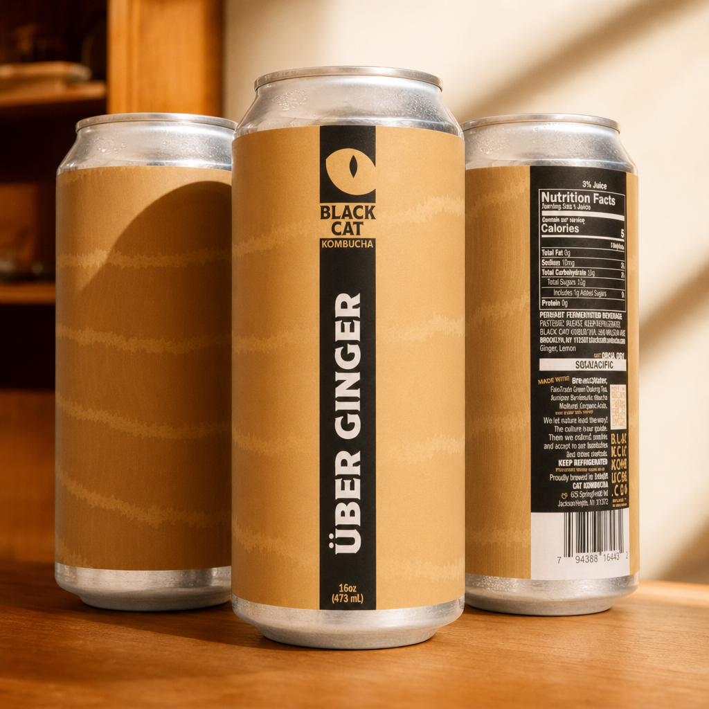 Kombucha - Über Ginger.
