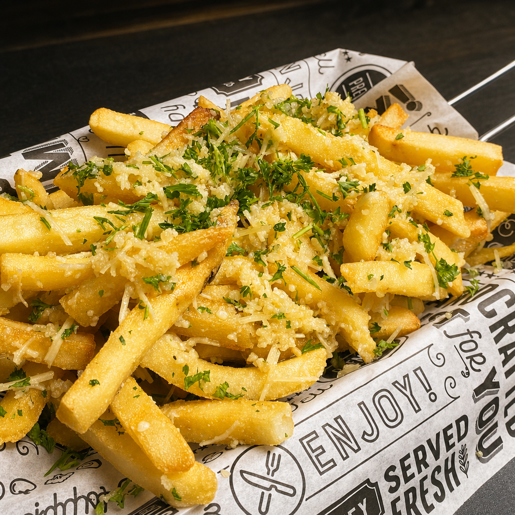 Garlic Parmesan Fries.