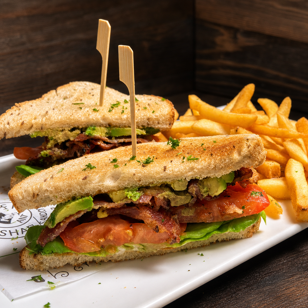 Classic BLT Sandwich.