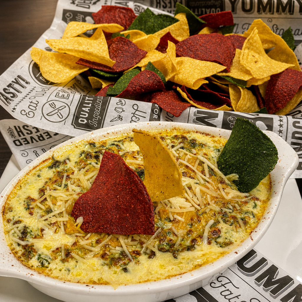 Spinach & Cheese Dip.