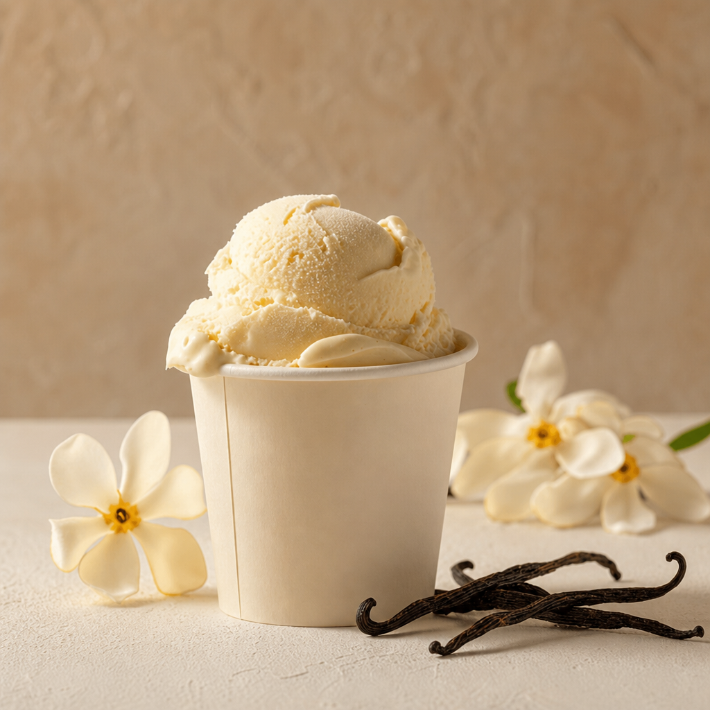 Vanilla Bean Ice Cream.