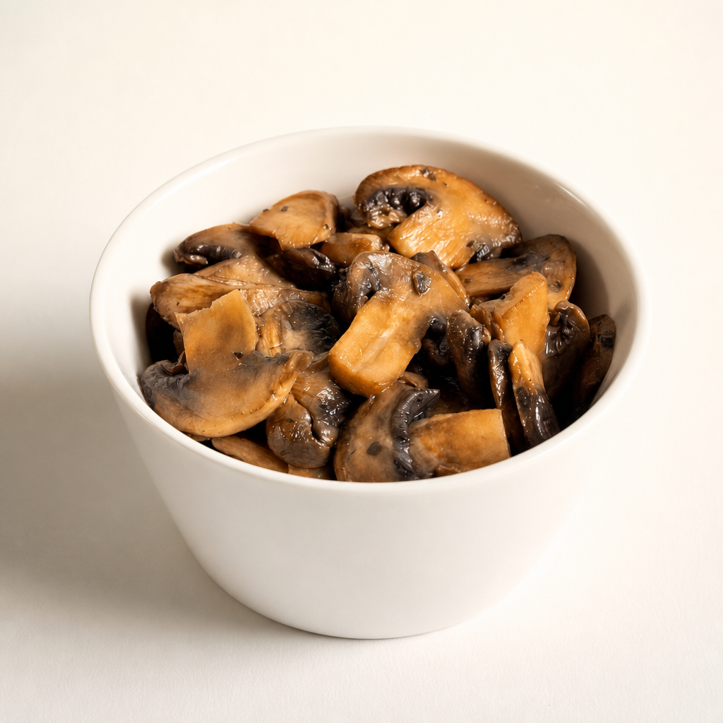 Sauteed Mushrooms.