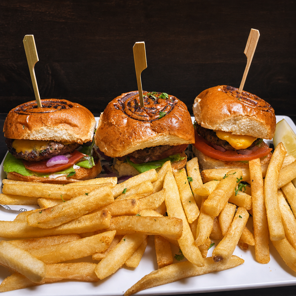 Cheeseburger Sliders (3) *.