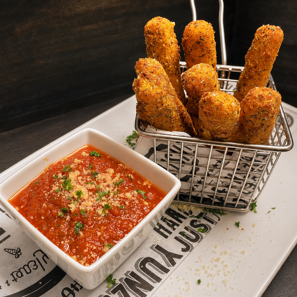 Mozzarella Sticks.