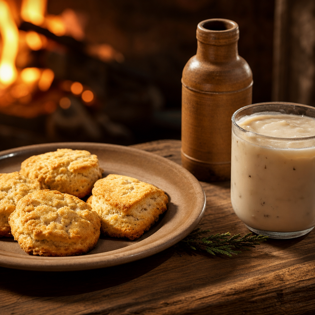 Biscuits & Sausage Gravy*.