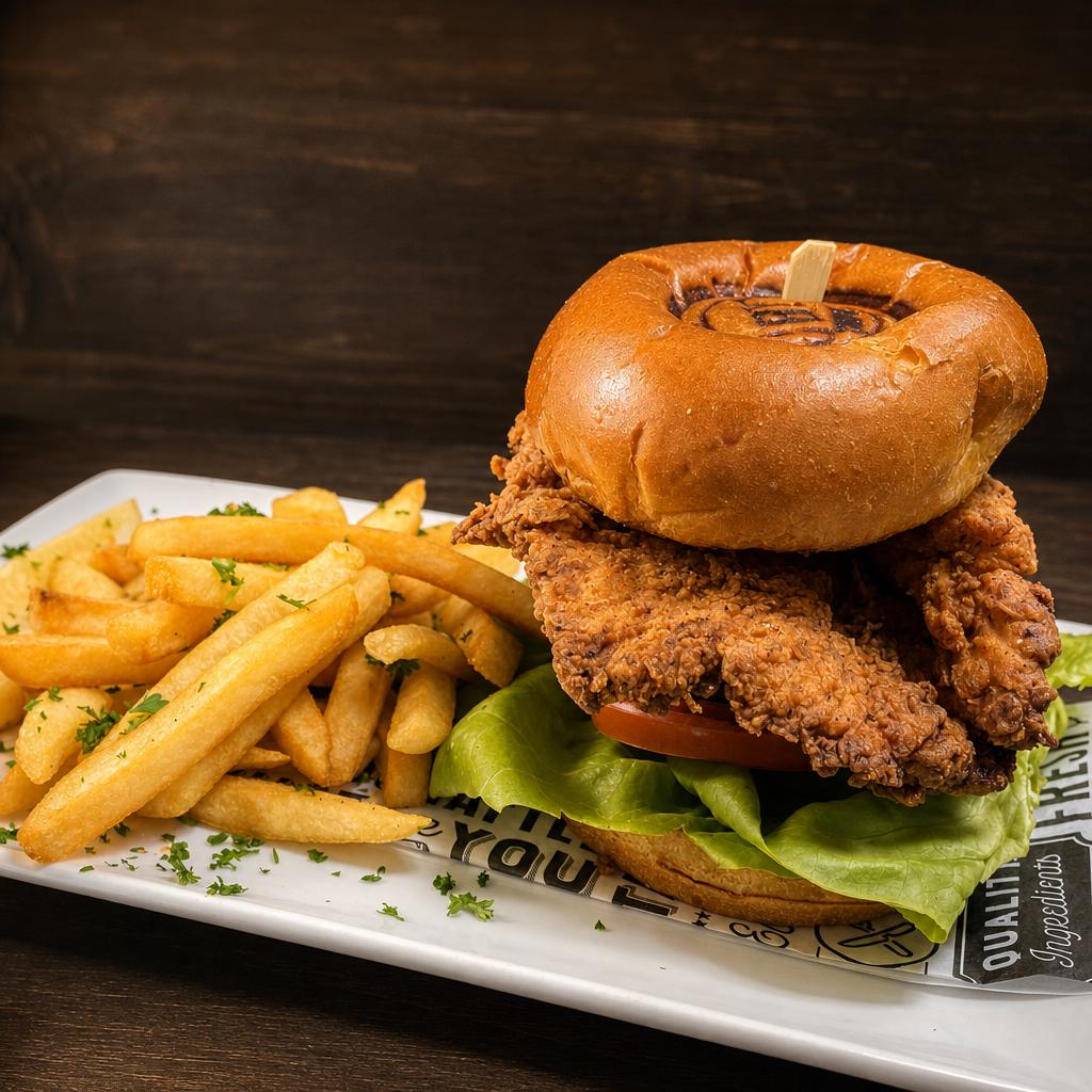 Crispy Chicken Sandwich.