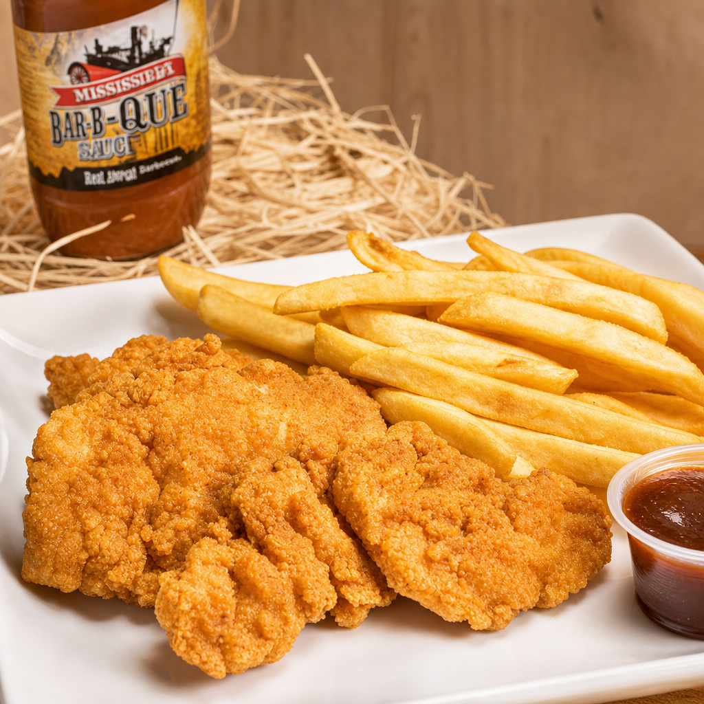 Chicken Tender Dinner.