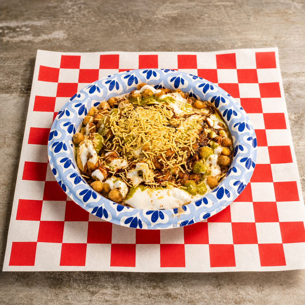 Papdi chaat.