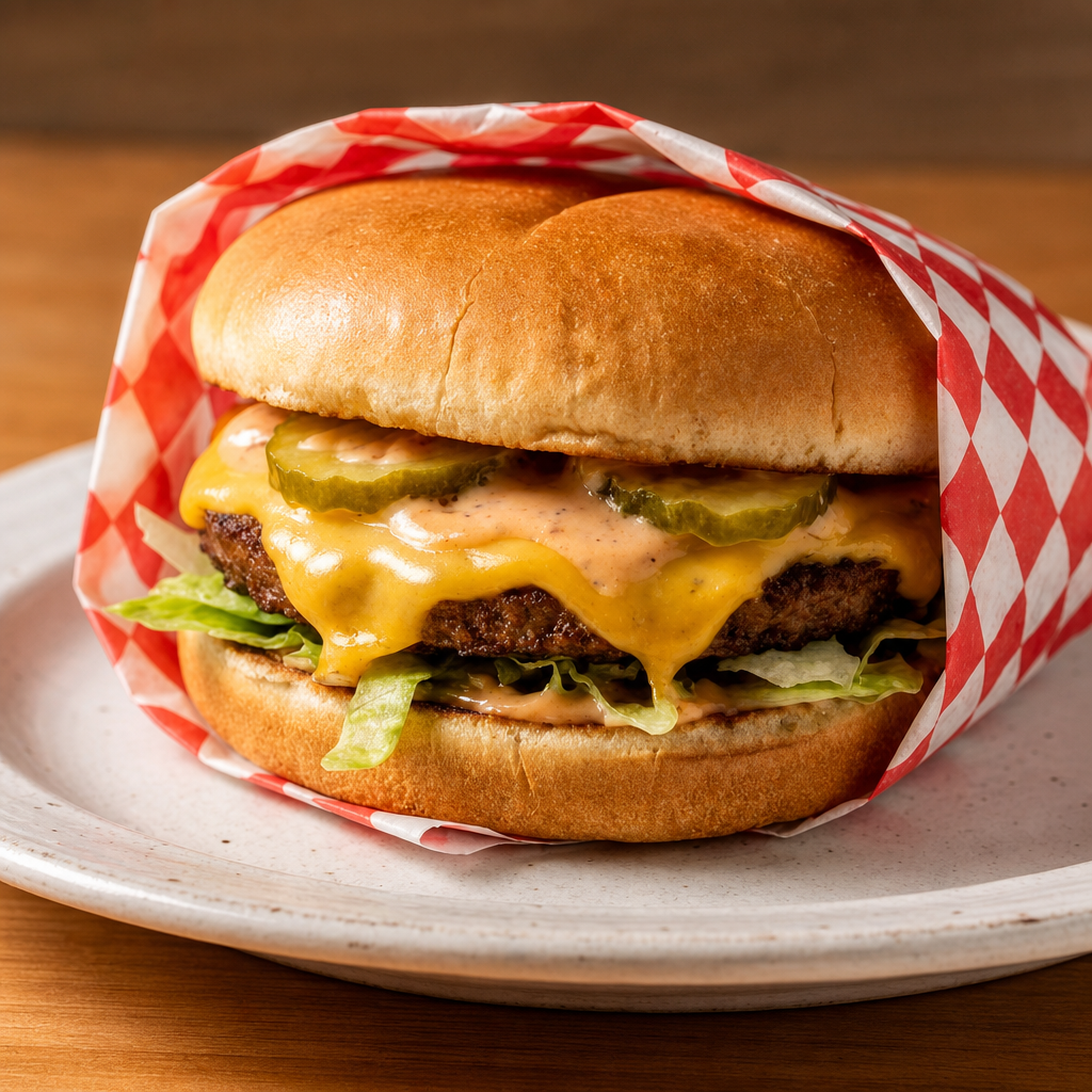 Spicy Chicken Burger.