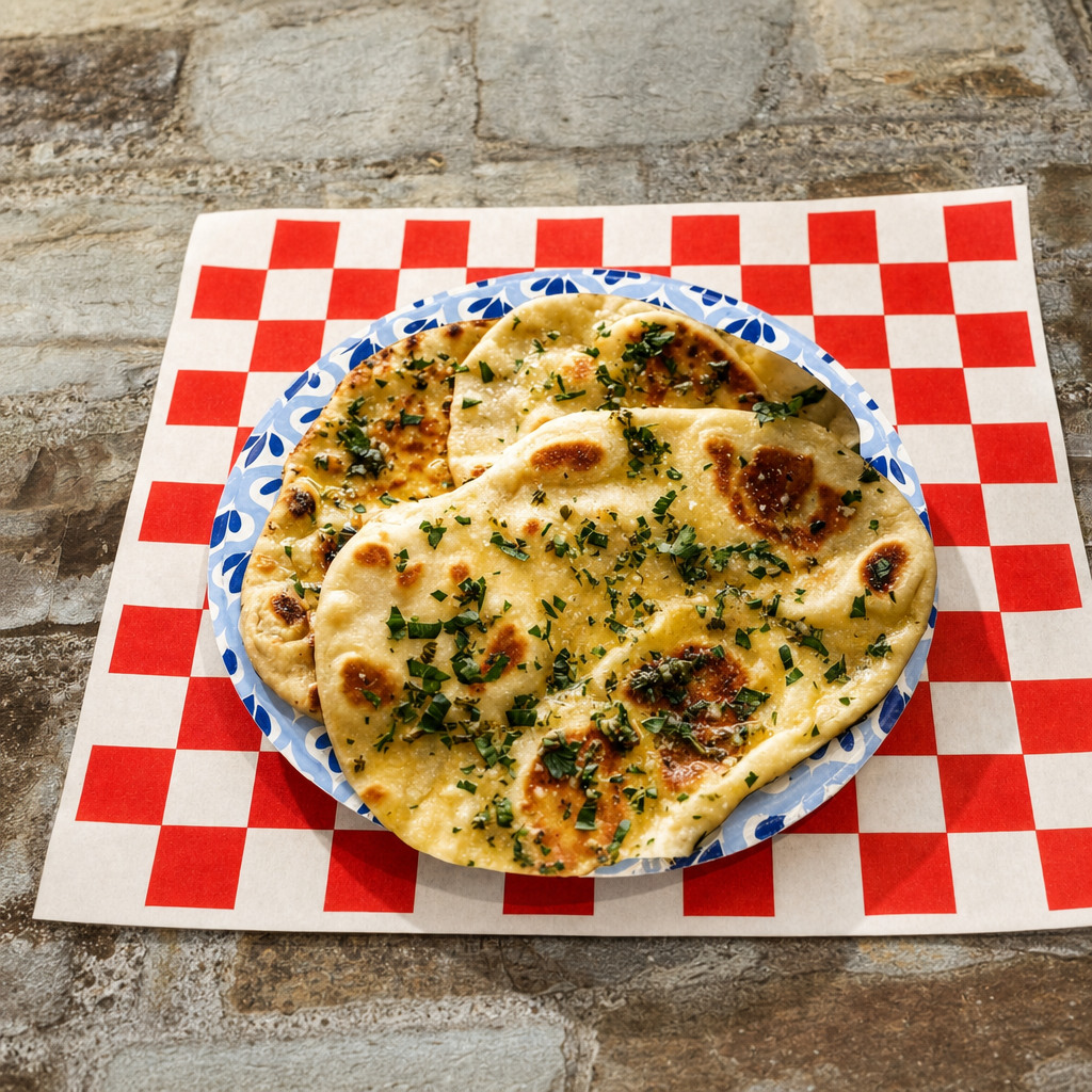Garlic Naan Bread -  1 pc.