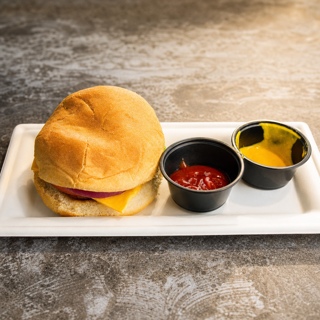 Spicy Veggie Burger.