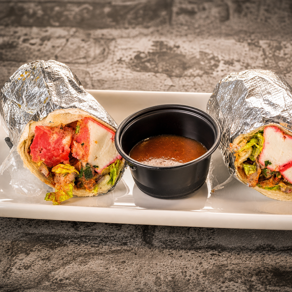 Grilled Paneer (Indian Cottage Cheese) Wrap