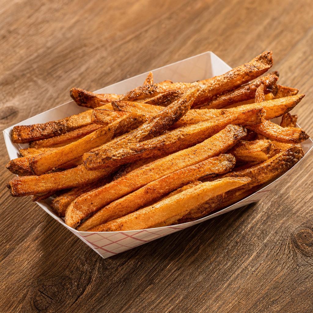 Double Fried Spuds.