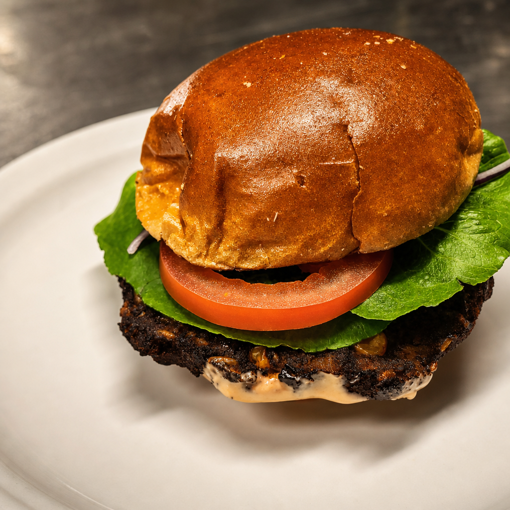 Black Bean Burger.