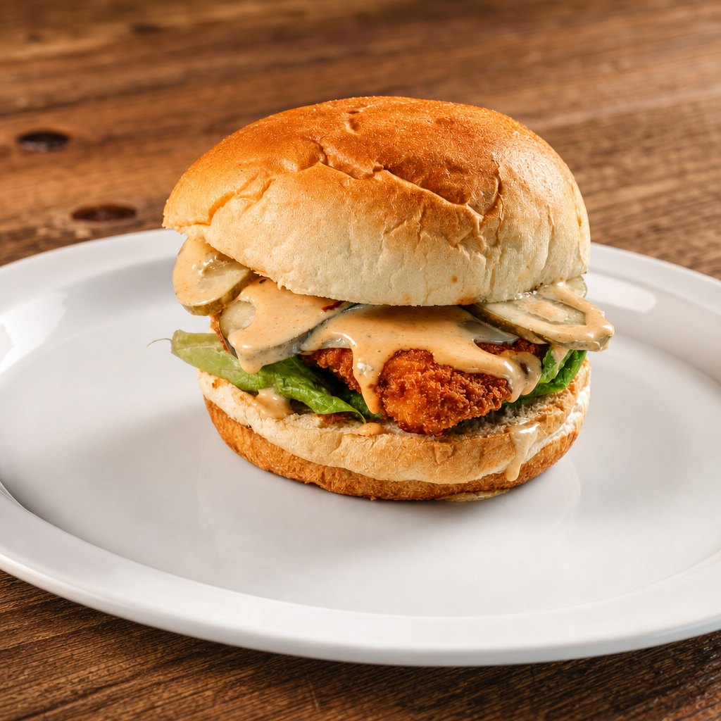 Bone Ends Chicken Sammich.