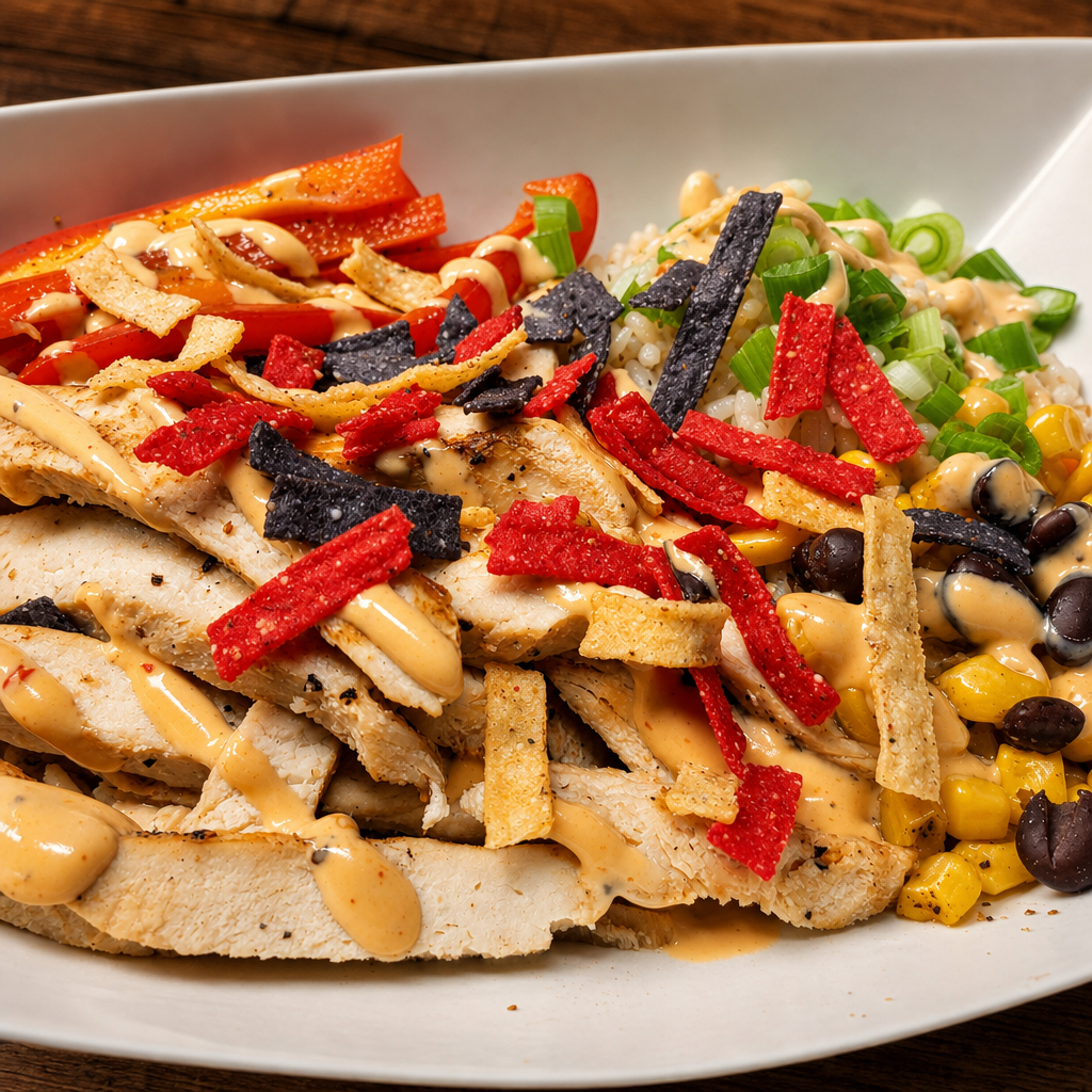 Southwest Chicken Rice Bowl.