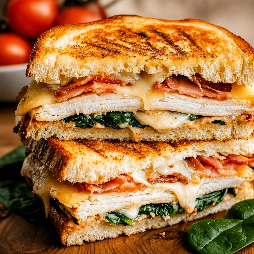 Turkey Melt & Fries.