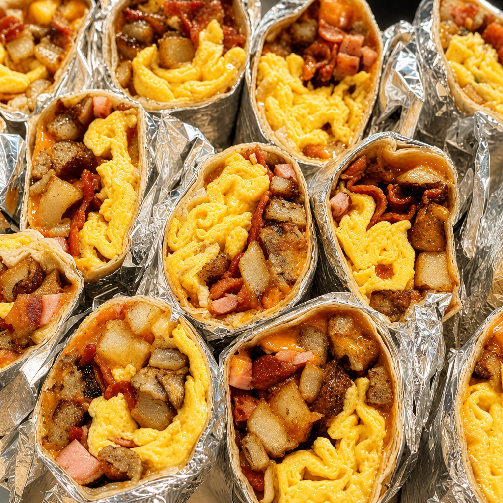 10 Loaded Burritos