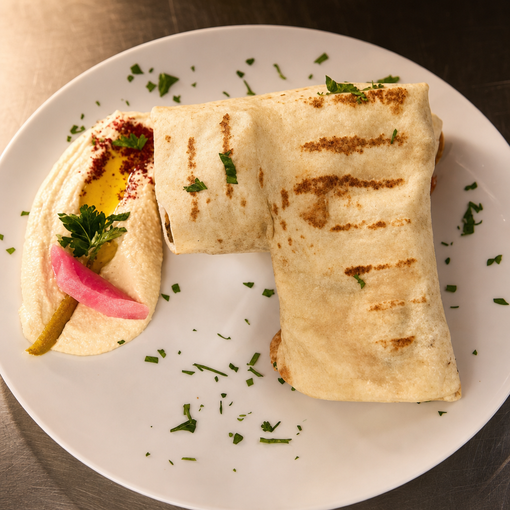 Kafta Kabob Wrap.