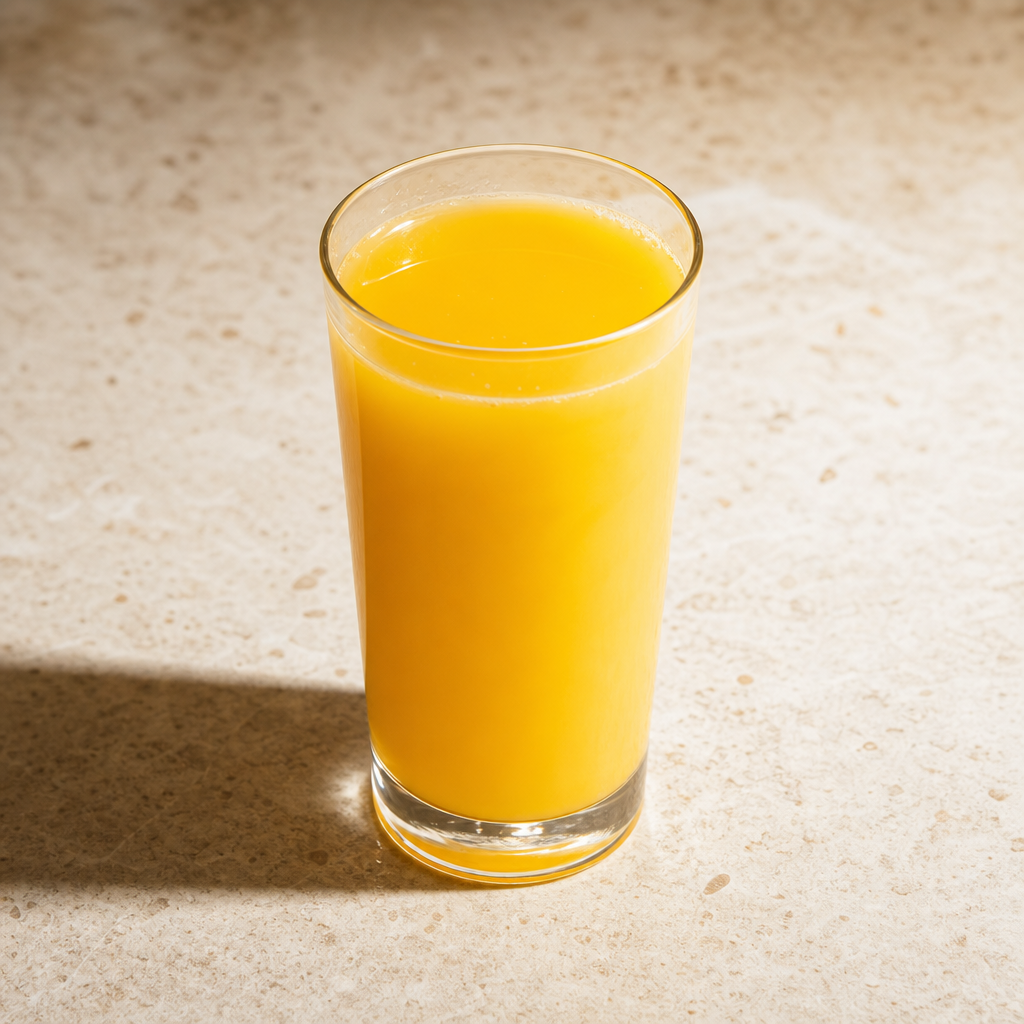 Fresh Orange Juice.