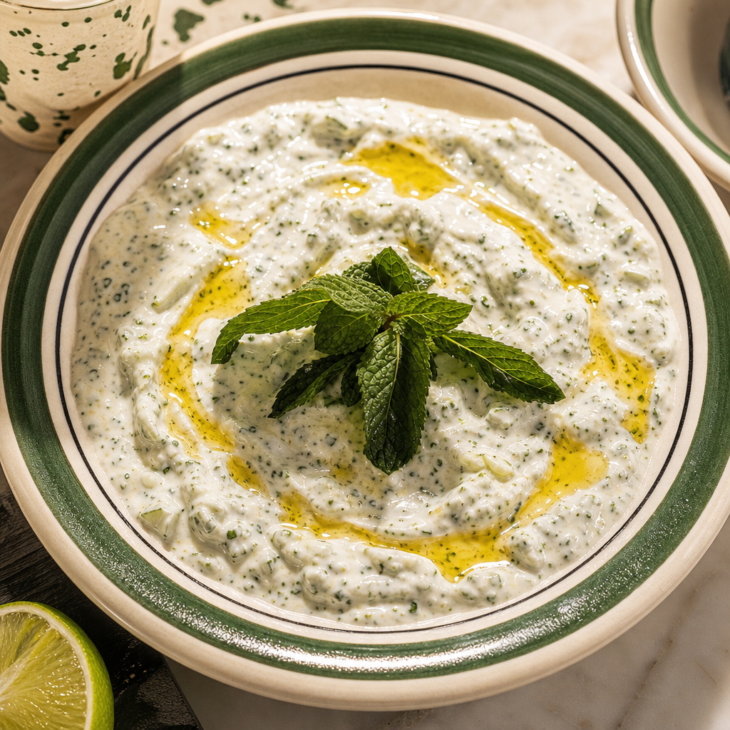 Yogurt Cucumber Salad.