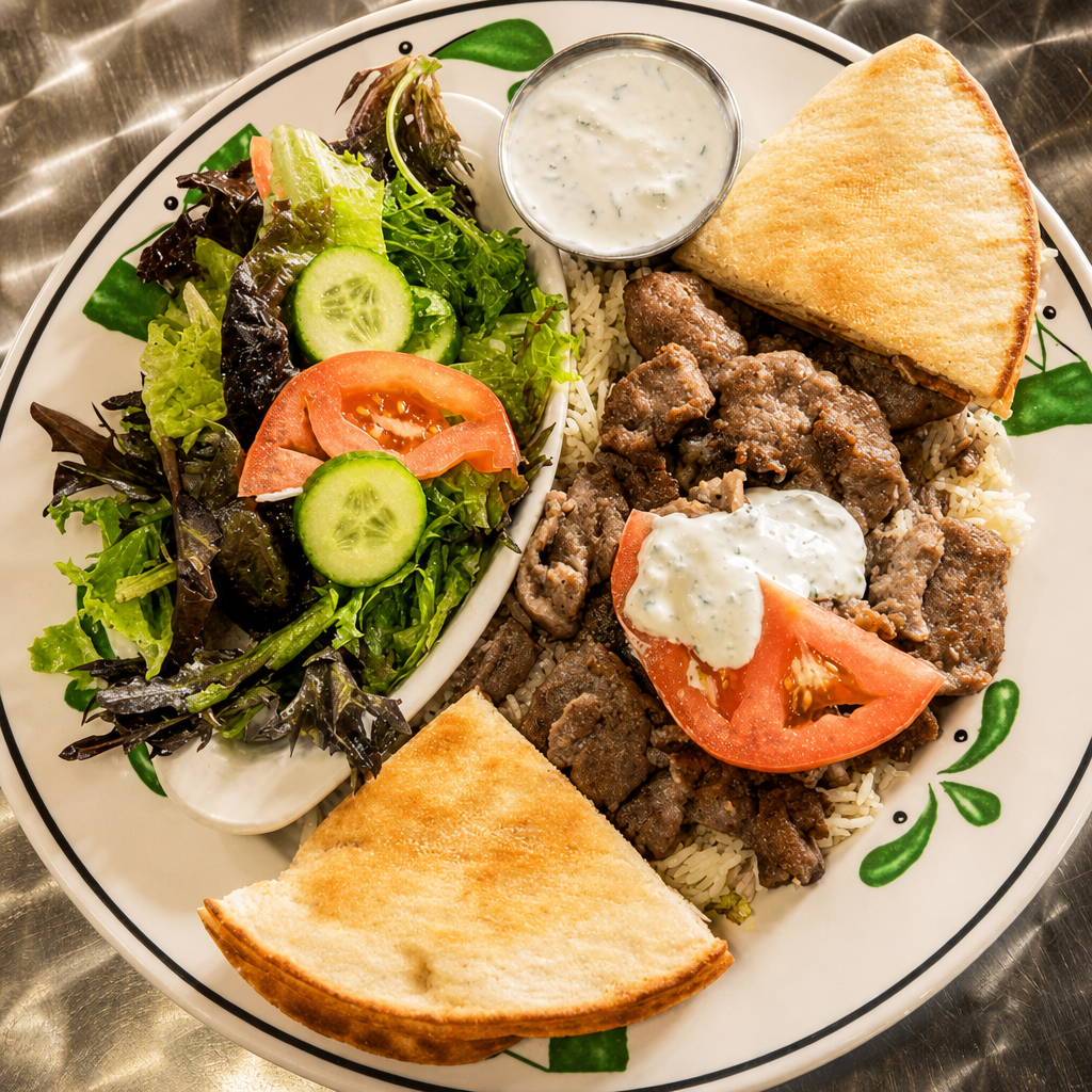 Beef & Lamb Gyro Plate
