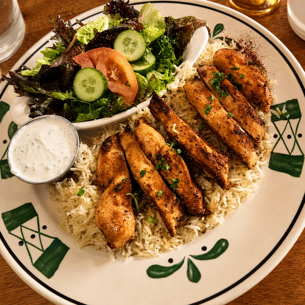 Grilled Chicken Plate.