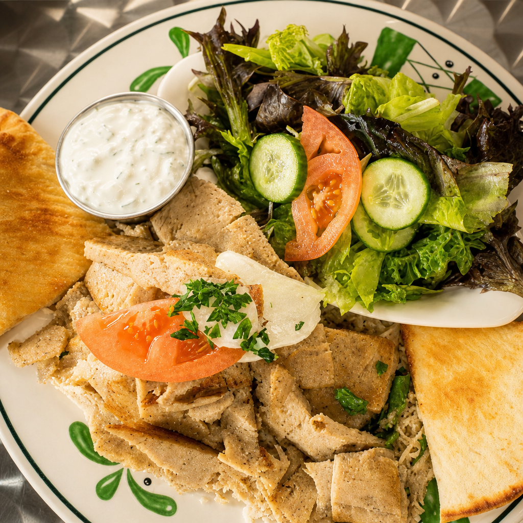 Chicken Gyro Plate.