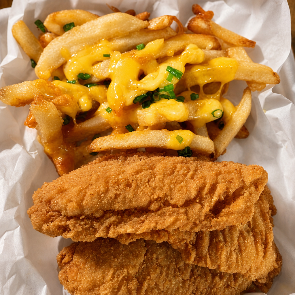 21. Chicken Fingers & Fries.