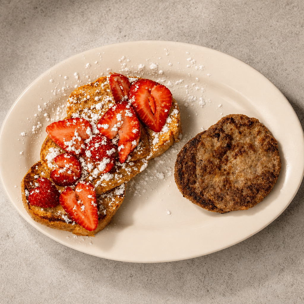 3. Strawberry French Toast.