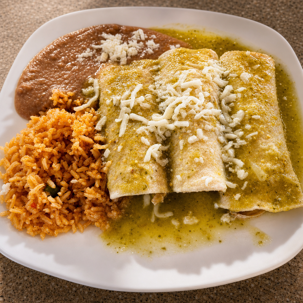 Enchiladas Verde