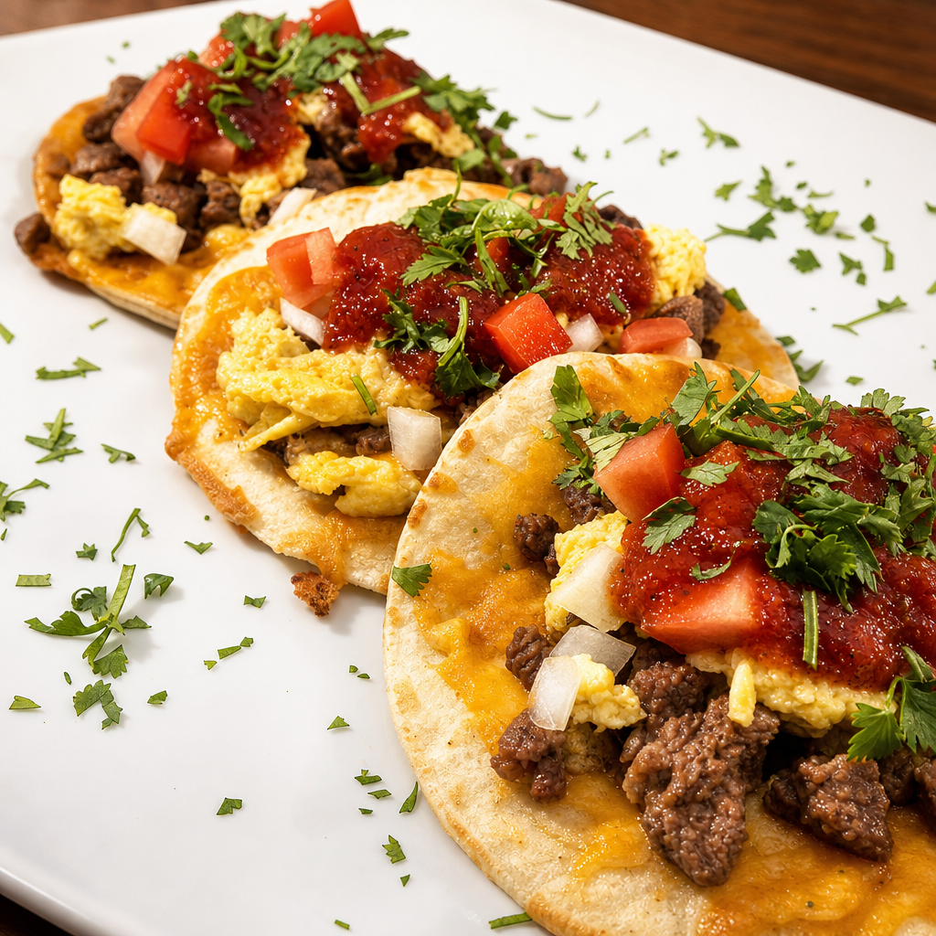 Breakfast Tacos.