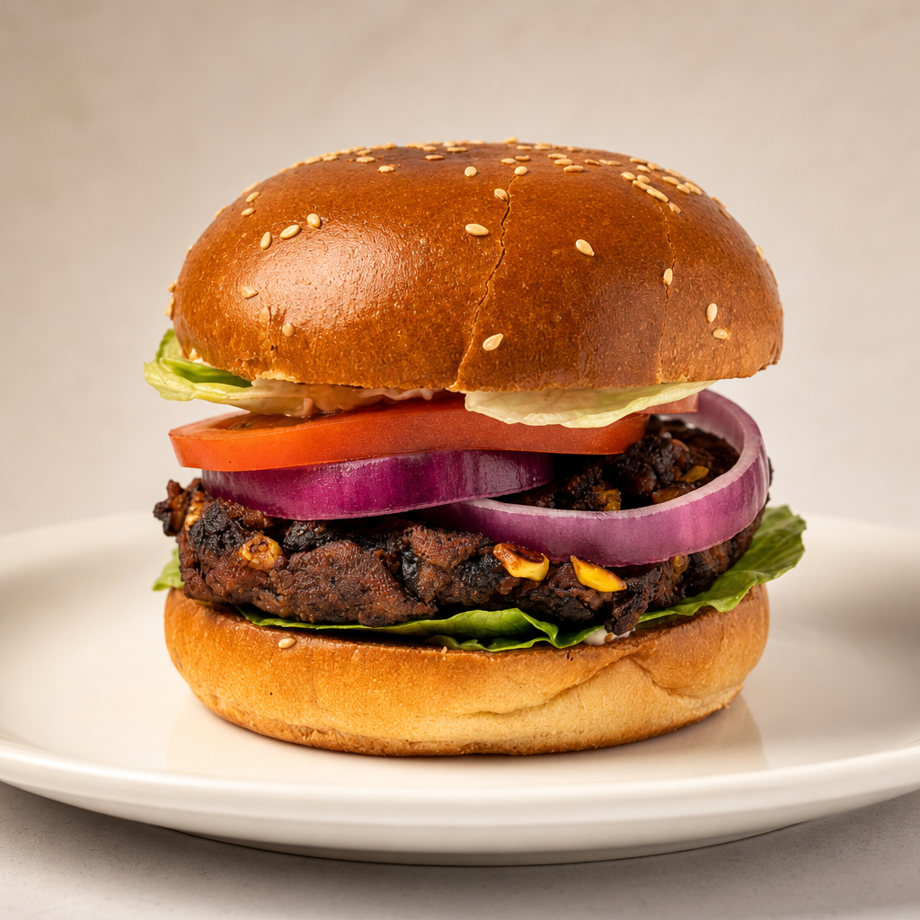 Black Bean Burger.