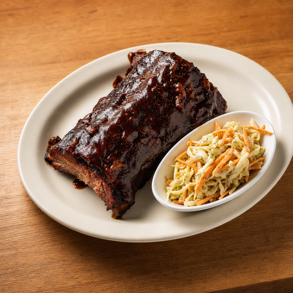 Full Slab Baby Back Ribs.