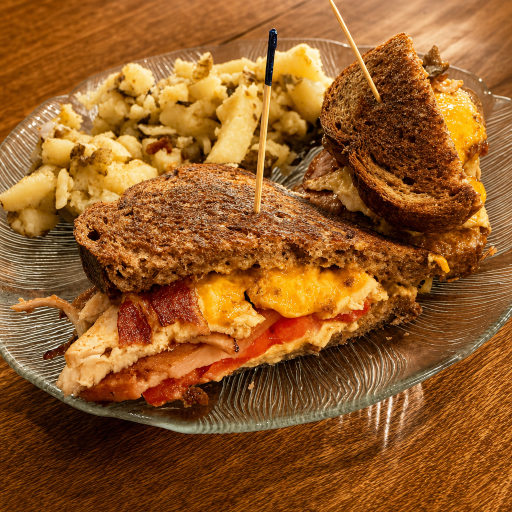 Ultimate Melt Sandwich.