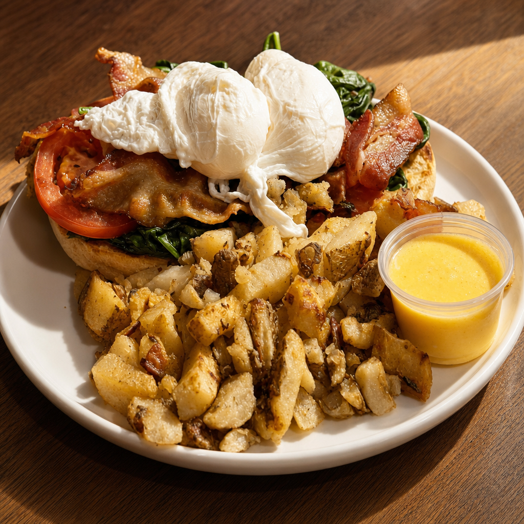 Eggs Florentine.