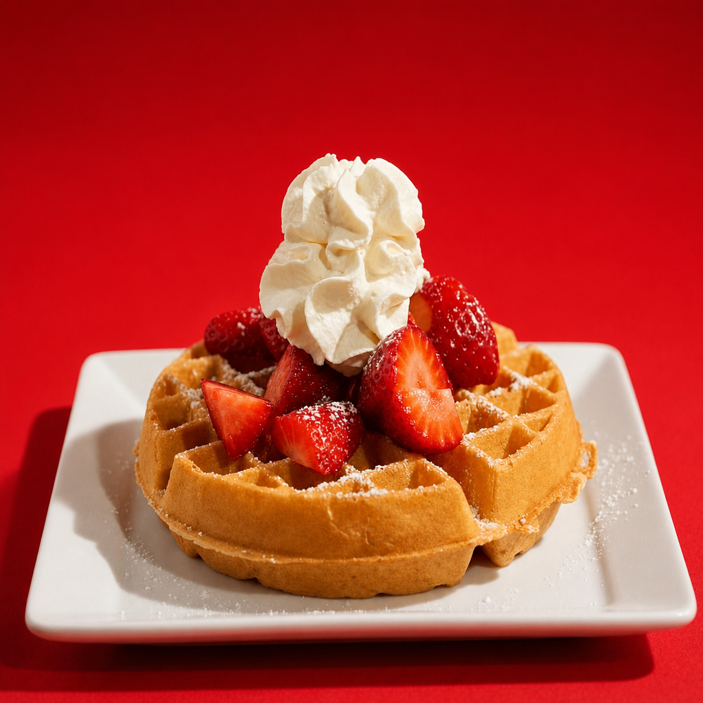 Strawberry Waffle.