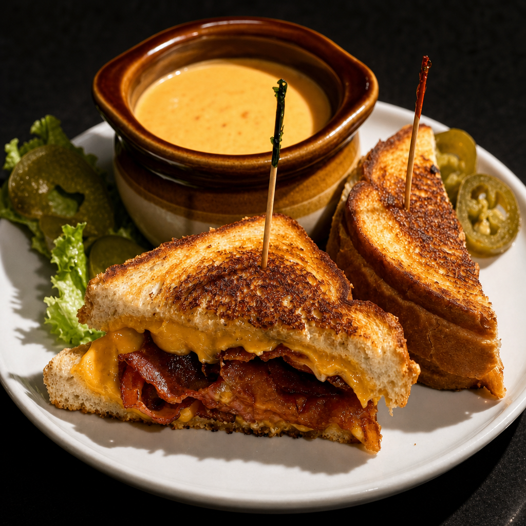 Grilled Cheese Sandwich.