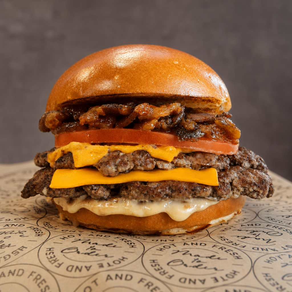 9 - Bacon Jam Burger