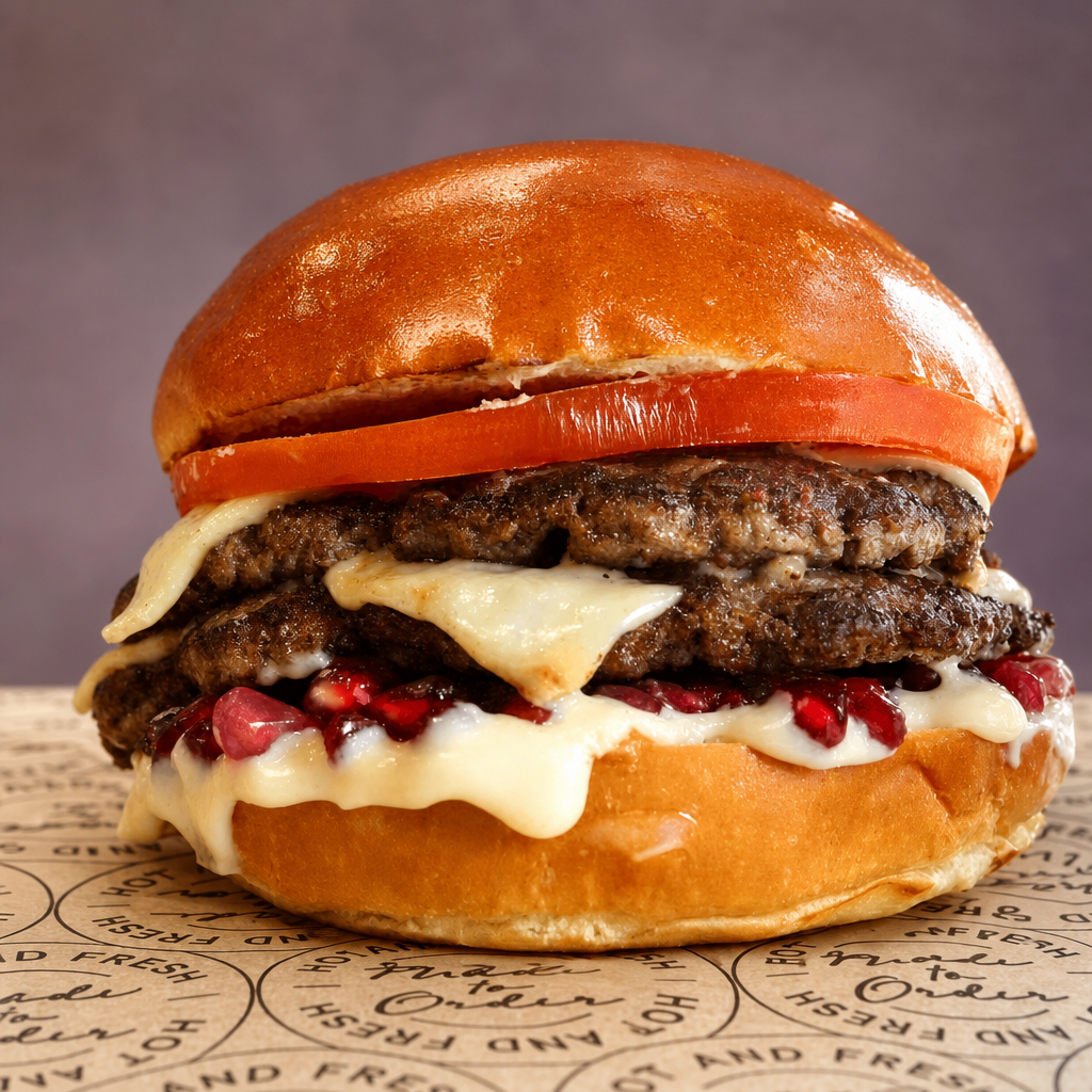 8 - Pomegranate Smash Burger