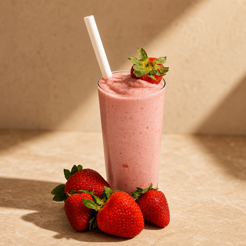 Strawberry Smoothie.
